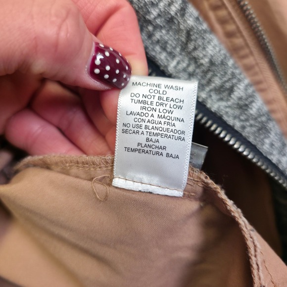 2Sable Jacket Womens M Brown Heathered Gray Minimalist Outdoor Utility Shacket - Picture 14 of 16